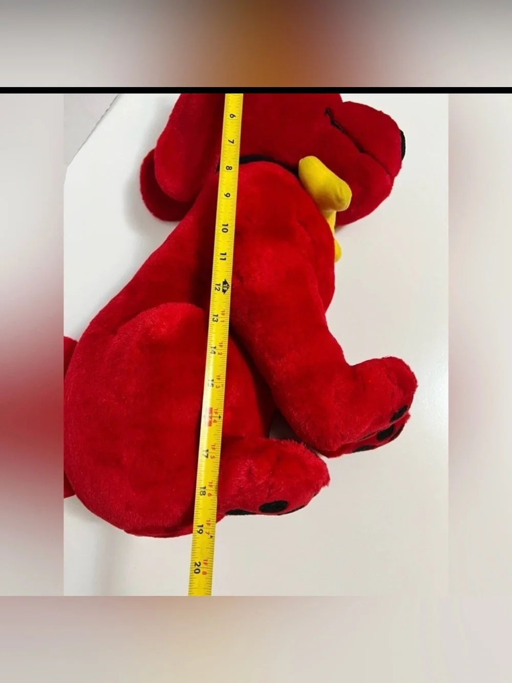 Scholastic Clifford Red Plush Puppy Vintage
